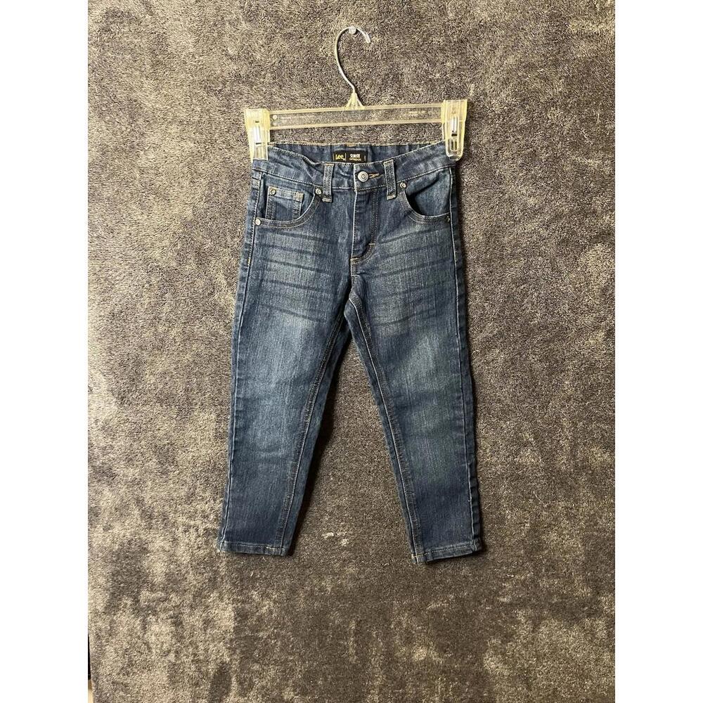 Lee Slim Fit Tapered Jeans Girls 5 Medium Wash Stretch